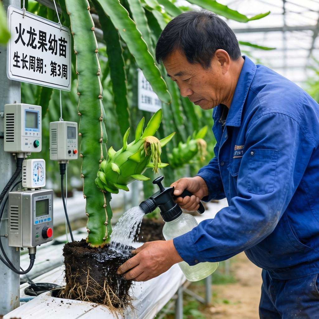 北方的火龙果苗种植技术第一张图