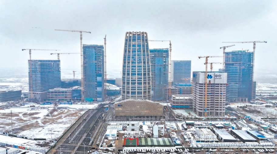 雄安现代化城市形象加速展现