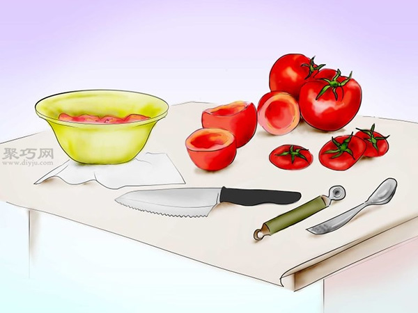 用种子种植番茄步骤 7