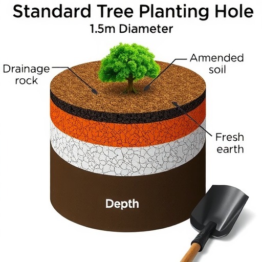 科学树穴挖掘规范及注意事项
