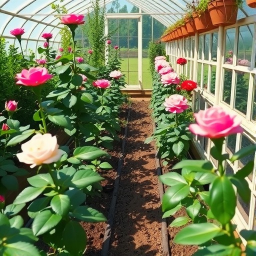 春季大棚月季管理要点：预防病虫害与营养生长