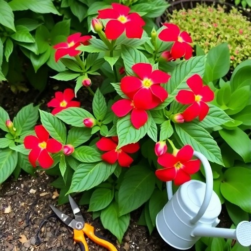 红花继木养殖指南：土壤光照水肥修剪与病虫害防治