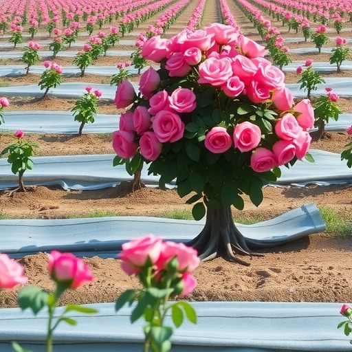 南阳市卧龙区专业月季生产基地 绿化苗木优选