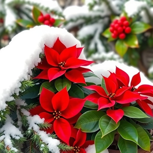 圣诞花卉植物大全：从圣诞树到圣诞玫瑰的节日植物介绍