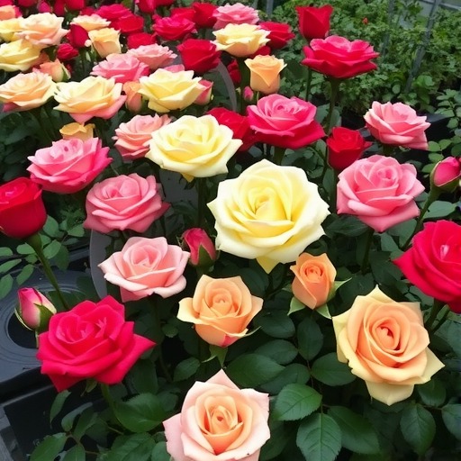 切花月季新优品种推介暨科技成果助力乡村振兴