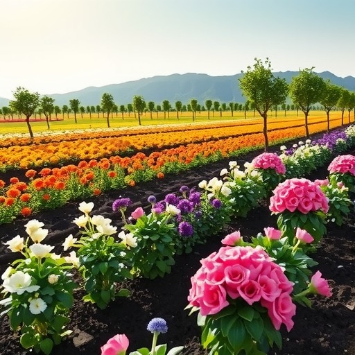 南阳地区非常适宜各种花卉苗木的种植