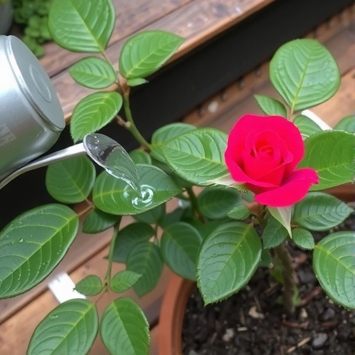 树状月季枝接苗种植管理要点