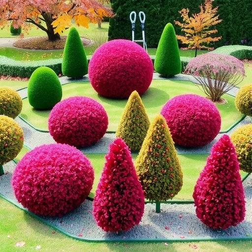 红叶石楠多造型修剪方法及实战技巧