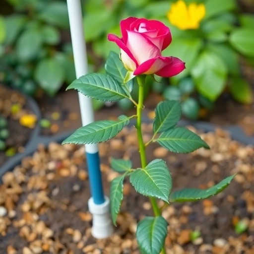 树状月季假植关键：防根系失水提升造林成活率