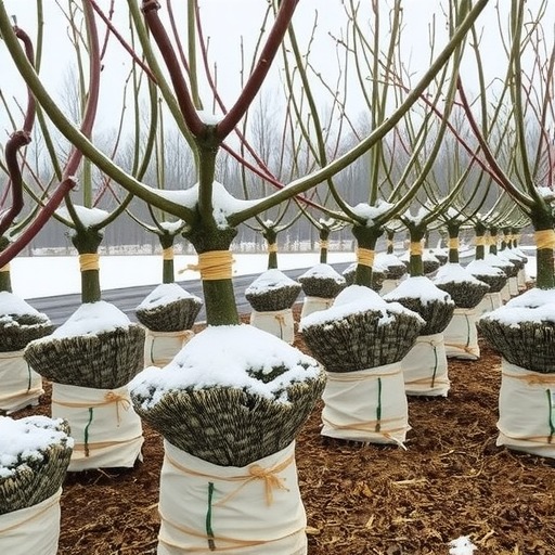 新栽的苗木如何越冬管理？