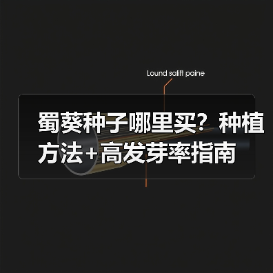 蜀葵种子哪里买？种植方法+高发芽率指南（图1）