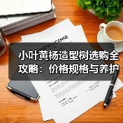 小叶黄杨造型树选购全攻略：价格规格与养护技巧（图1）
