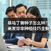 暴马丁香种子怎么种？高发芽率种植技巧全解析（图3）