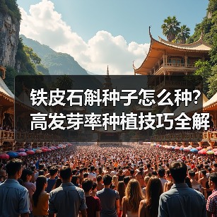 铁皮石斛种子怎么种？高发芽率种植技巧全解析（图2）